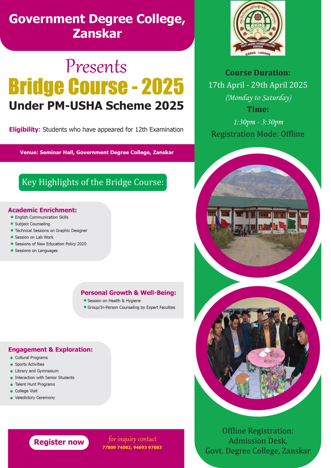 GDC Zanskar Prospectus 2025-26
